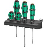 Wera 300/7 Mix 1 Jeu de tournevis, 7 pièces Noir/Vert