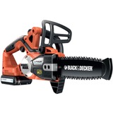 BLACK+DECKER GKC1820L20, Scie à chaîne électrique Orange/Noir, Batterie et chargeur inclus