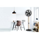 Bestron DFS45WB, Ventilateur Noir/bois