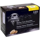 Bradley Briquettes de bois d'aulne, Bois fumé 120 pièces