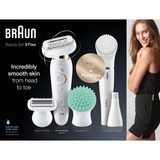 Braun Silk-épil 9 Flex 9300 Beauty Set, épilateur, Appareil à épiler Blanc/Or