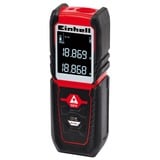 Einhell TC-LD 25 25 m, Télémètre Noir/Rouge, 25 m, 3 mm/m, Noir, Rouge, AAA, 1,5 V, 90 g