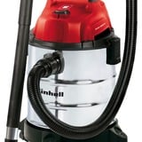 Einhell TH-VC 1820 S, Aspirateur sec/humide Rouge/Noir