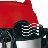 Einhell TH-VC 1820 S, Aspirateur sec/humide Rouge/Noir