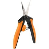 Fiskars Ciseaux à herbes Solid Snip SP13, Sécateur Orange/Noir