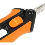 Fiskars Ciseaux à herbes Solid Snip SP13, Sécateur Orange/Noir