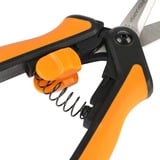 Fiskars Ciseaux à herbes Solid Snip SP13, Sécateur Orange/Noir