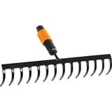 Fiskars Râteau 14 dents courbes Quikfit Noir/Orange, 1000653