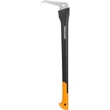 Fiskars Sapie à long manche XA22 WoodXpert Noir/Orange, 1003623