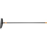 Fiskars Tête de balai universel Solid, Râteau Noir/Orange, 1003466