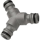 GARDENA 3-voies (934-50), Raccord Gris, 00934-50