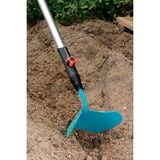 GARDENA Butteur-rayonneur Combisystem, Motoculteur Turquoise, Pull, Acier inoxydable, Cœur, Bleu, 1 pièce(s), 16 cm