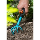 GARDENA Griffe à fleurs combisystem, Pioche Turquoise, Acier, Duroplast, Noir/Orange, 1 pièce(s), 70 mm