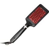 Hollywood Straightner Lisseur brosse à cheveux Noir/Rouge