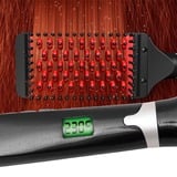 Hollywood Straightner Lisseur brosse à cheveux Noir/Rouge