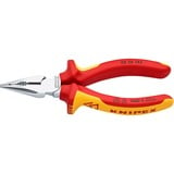 KNIPEX 0826145 pince Pince à long bec, Pinces Rouge/Jaune, Pince à long bec, Métal, Plastique, Rouge/Orange, 14,5 cm, 145 g