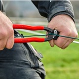 KNIPEX Coupe-boulons compacts CoBolt XL 7101250, Tenailles de cran Rouge/Noir