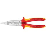 KNIPEX Pince pour installations électriques 13 86 200 isolées par gaines bi-matière, certifiées VDE