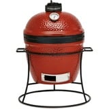 Kamado Joe Junior barbecue au charbon de bois Rouge/Noir, Ø 34 cm