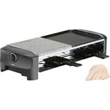 Princess 8 Stone & Grill Party, Raclette Gris/Noir