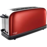 Russell Hobbs 21391-56, Grille-pain Rouge/en acier inoxydable