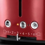 Russell Hobbs Retro Ribbon Rouge 21680-56, Grille-pain Rouge/en acier inoxydable