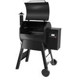 Traeger Pro 575 barbecue à pellet Noir, Contrôleur D2, technologie WiFIRE