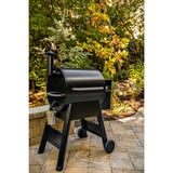 Traeger Pro 575 barbecue à pellet Noir, Contrôleur D2, technologie WiFIRE