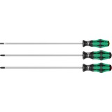 Wera 335/350/355/3, Tournevis Noir/Vert