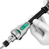 Wera 8000 B Zyklop Speed ratchet avec 3/8" drive, Clè dynamométrique Noir/Vert, avec serrure à bille
