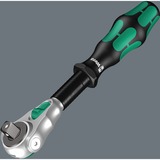 Wera 8100 SC 2 Jeu de cliquets Zyklop Speed, 1/2", 37 pièces, Set d'outils Noir/Vert, Clé à cliquet avec tête pivotante