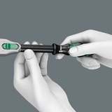 Wera 8100 SC 2 Jeu de cliquets Zyklop Speed, 1/2", 37 pièces, Set d'outils Noir/Vert, Clé à cliquet avec tête pivotante