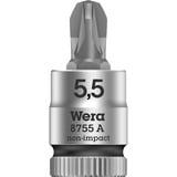 Wera 8700 A FL, 0,8x5,5mmx28, Clés mixtes à cliquet Chrome