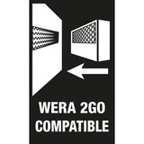 Wera 8767 C TORX® HF 2 Zyklop Jeu de douilles à embout Zyklop TORX®, Set d'embouts de vissage pour vis TORX®, T20-T45, avec fonction de retenue