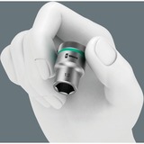 Wera 8790 HMA HF Zyklop Capuchon à main et à machine 4mm, avec entraînement 1/4", avec fonction de maintien, Clés mixtes à cliquet Chrome, 4mmx23mm