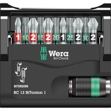 Wera Bit-Check 12 BiTorsion 1, Set d'embouts de vissage 12 pièces