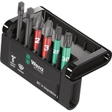 Wera Bit-Check 6 Impaktor 2, Set d'embouts de vissage Noir, 6 pièces