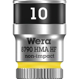 Wera Ceinture A 1 Jeu de douilles Zyklop, Clés mixtes à cliquet Noir, 10 pièces, avec fonction de maintien, avec entraînement 1/4