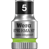 Wera Ceinture A 1 Jeu de douilles Zyklop, Clés mixtes à cliquet Noir, 10 pièces, avec fonction de maintien, avec entraînement 1/4