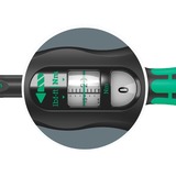 Wera Clé dynamométrique Click-Torque B 2 avec cliquet inverseur, 20-100 Nm Noir/Vert