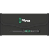 Wera Compakt Micro 21 ESD 1, Tournevis Noir/Vert, Pour les appareils électriques
