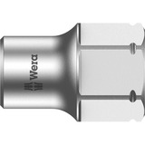 Wera Douille à carré Zyklop avec emmanchements 1/4" et hexagonal Hex 11, Clés mixtes à cliquet 6mm x 18mm