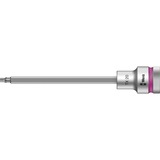 Wera Embouts à douille TORX® HF Zyklop à emmanchement 1/2" avec fonction de retenue, Clés mixtes à cliquet TX20 x 140mm