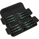 Wera Ensemble Micro tournevis Noir/Vert, Pour appareils électriques