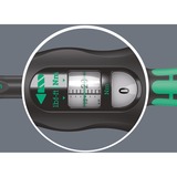 Wera Jeu de bicyclettes Couple 1, Clé dynamométrique Noir/Vert, Click-Torque A 5 avec cliquet réversible