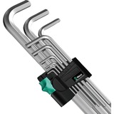 Wera Jeu de clés Allen 950/9 Hex-Plus 4, Tournevis Chrome, 9 pièces