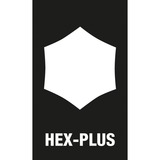 Wera Jeu de clés Allen 950/9 Hex-Plus Multicolore HF 1, Tournevis Noir, 9 pièces, code couleur