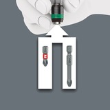 Wera Kraftform Kompakt 40, Set d'embouts de vissage Noir/Vert, 7 pièces