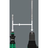 Wera Kraftform Kompakt 40, Set d'embouts de vissage Noir/Vert, 7 pièces