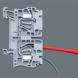 Wera Kraftforme Comp. VDE 60 iS/65 iS/67, Tournevis Manche Kraftform pour lames interchangeables et lames isolées interchangeables